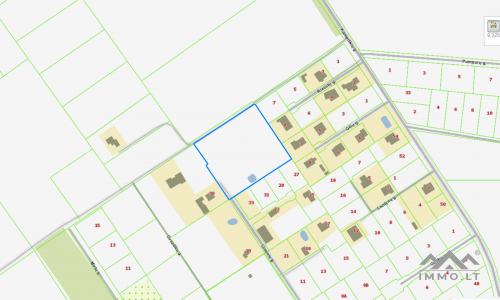 Terrain d'investissement dans le quartier de Kaunas