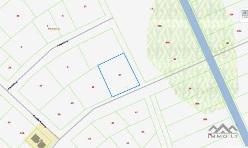 Terrain constructible à Vilimiškė