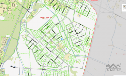 Terrain constructible à Vilimiškė