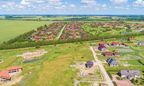 Terrain pour la construction d'une maison d'habitation