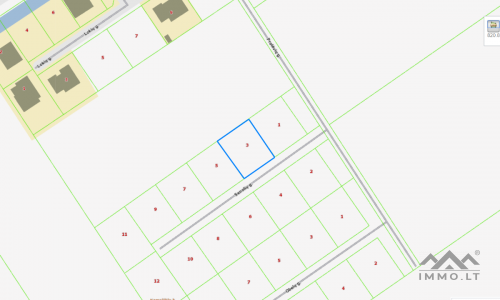 Construction Plot in Kaunas District