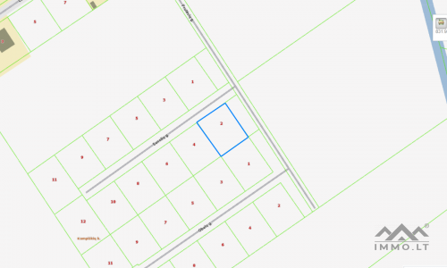 Terrain pour la construction d'une maison d'habitation