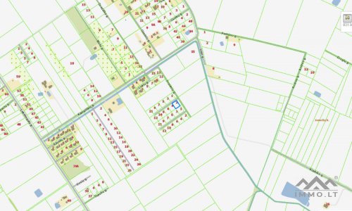 Terrain pour la construction d'une maison d'habitation