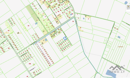 Terrain constructible dans le quartier de Kaunas