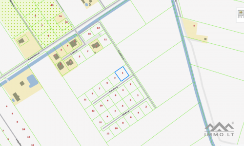 Terrain constructible dans le quartier de Kaunas