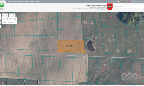 Terrain constructible à Dargužiai