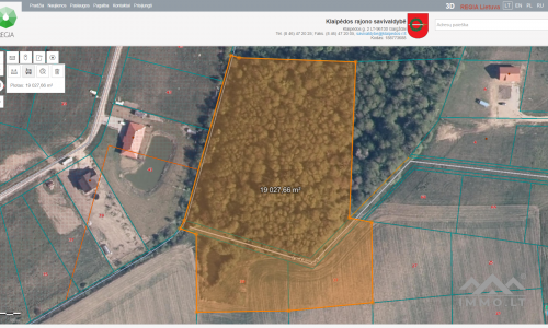 Unique Building Plot With Forest