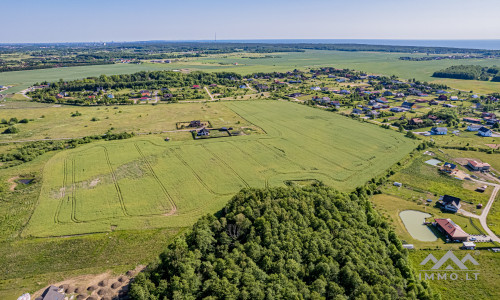 Terrain à bâtir unique avec forêt