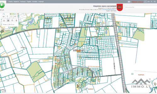 Plot For The Construction of a Residential House