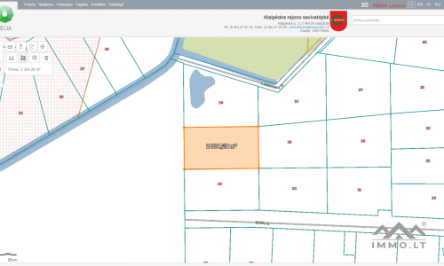 Terrain constructible à Dargužiai