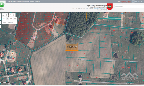 Terrain constructible à Dargužiai