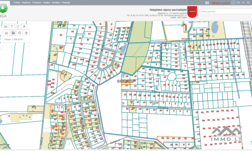 Terrain constructible à Dargužiai