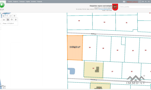 Plot For The Construction of a Residential House