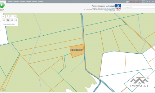 Forest Plots in Panevėžys District