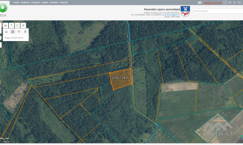 Forest Plots in Panevėžys District