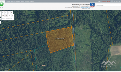 Forest Plots in Panevėžys District