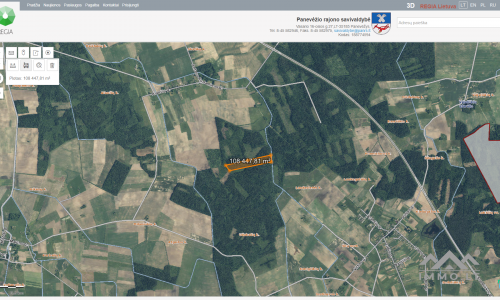 Forest Plots in Panevėžys District