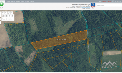 Forest Plots in Panevėžys District