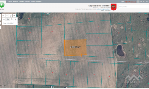 Terrain constructible à Dargužiai