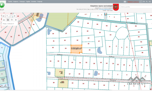 Terrain constructible à Dargužiai