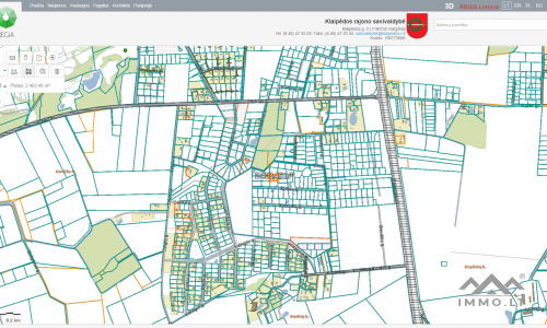 Terrain constructible près de Karklė