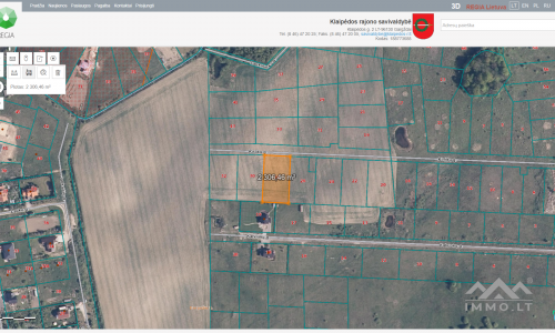 Plot For The Construction of a Residential House