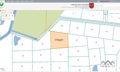 Terrain constructible à Dargužiai