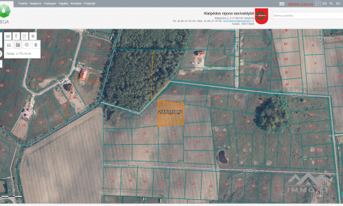 Terrain constructible à Dargužiai