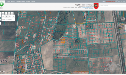 Terrain constructible à Dargužiai