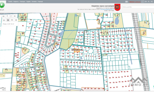 Terrain constructible près de Karklė