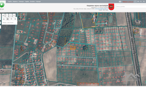 Terrain constructible près de Karklė