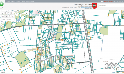 Terrain constructible près de Karklė