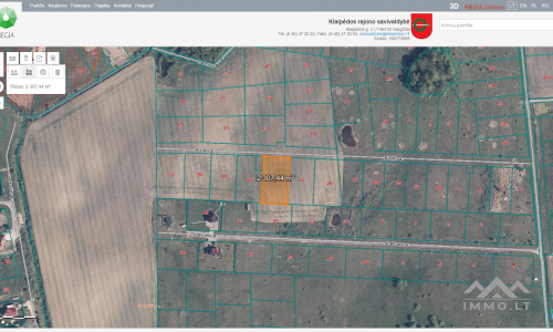 Plot For The Construction of a Residential House