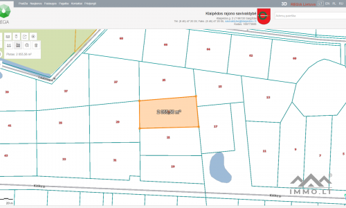 Terrain constructible à Dargužiai