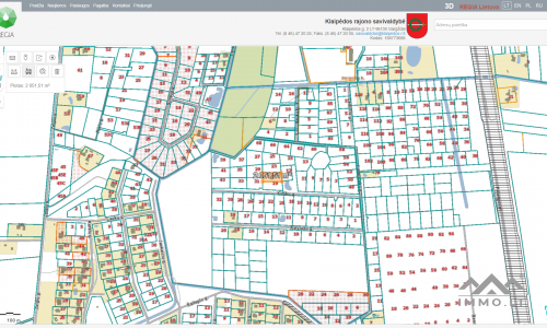 Terrain constructible près de Karklė