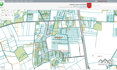 Terrain constructible près de Karklė