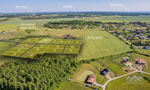 Terrain pour la construction d'une maison d'habitation