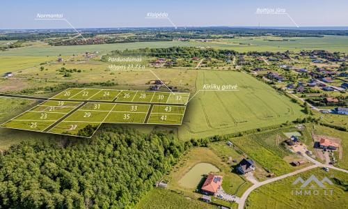 Terrain pour la construction d'une maison d'habitation