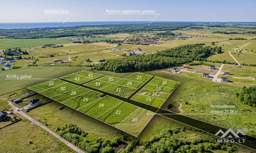 Terrain pour la construction d'une maison d'habitation