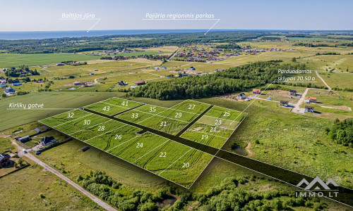 Terrain constructible à Dargužiai