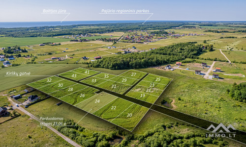 Terrain pour la construction d'une maison d'habitation