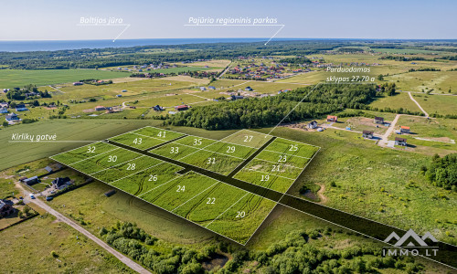 Terrain constructible à Dargužiai