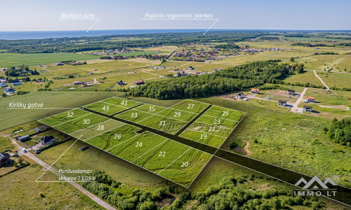 Terrain pour la construction d'une maison d'habitation