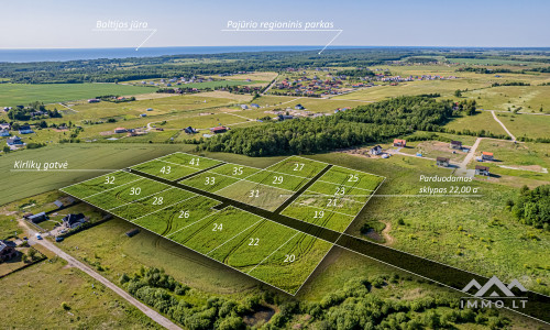 Terrain constructible à Dargužiai