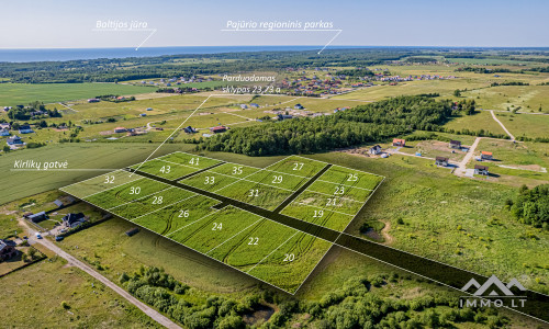 Terrain pour la construction d'une maison d'habitation