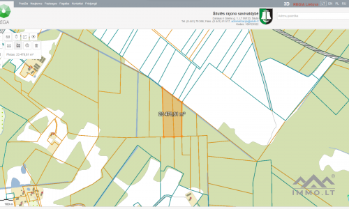 Forest Plots in Šilutė District