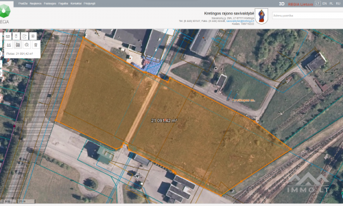 Industrial Land Plot in Kretinga