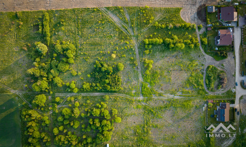 Terrain d'ingénierie dans le district de Kaunas