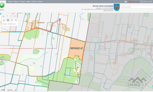 53 hectares de terres arables