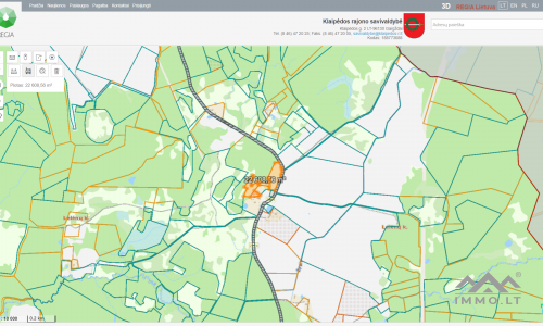 Altes Gehöft im Bezirk Klaipėda